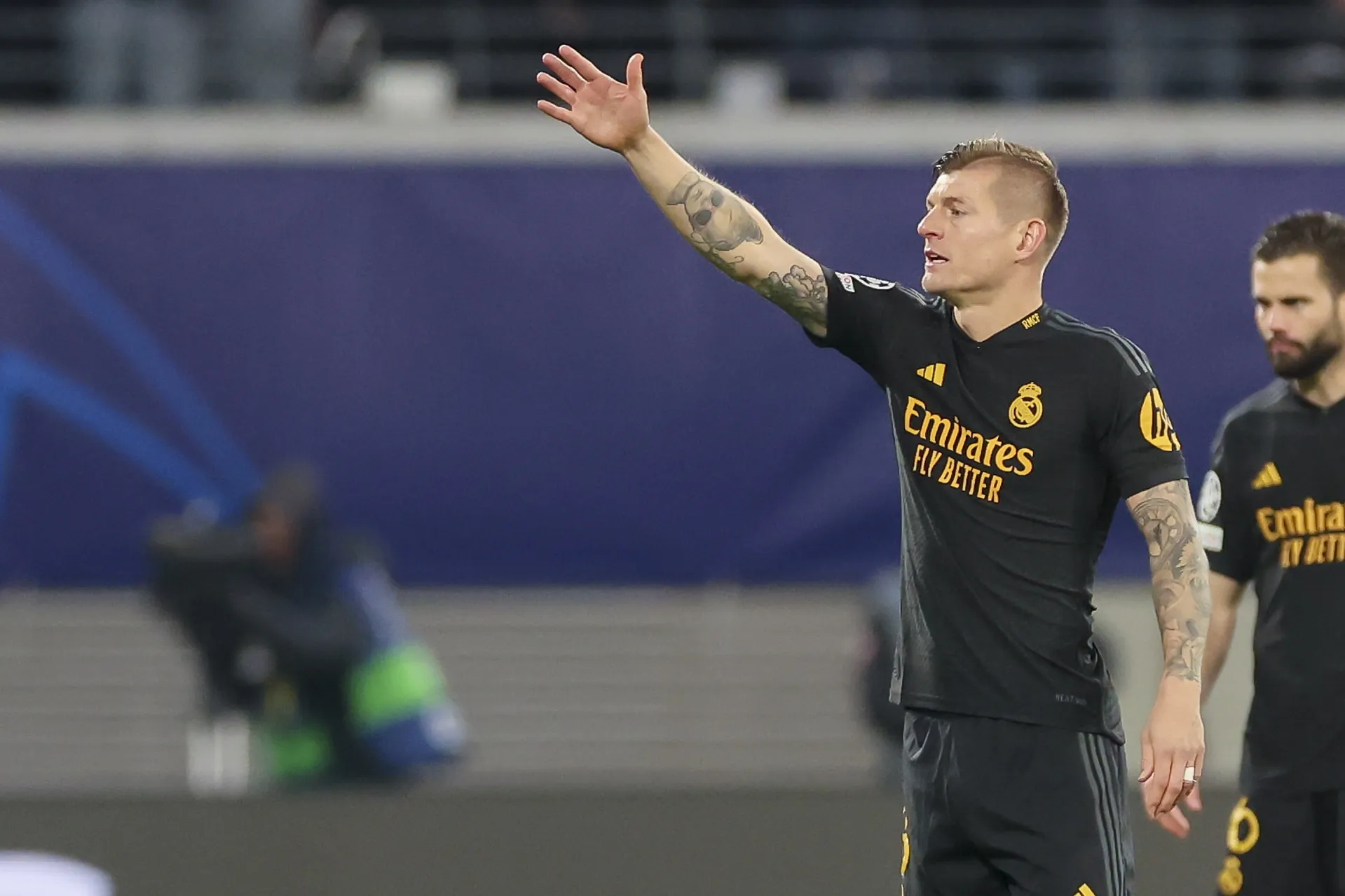 Nem Kroos entendeu por que o gol do Leipzig foi anulado pelo VAR