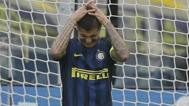 Este domingo tem tudo para ter sido um dos piores dias da vida de Icardi