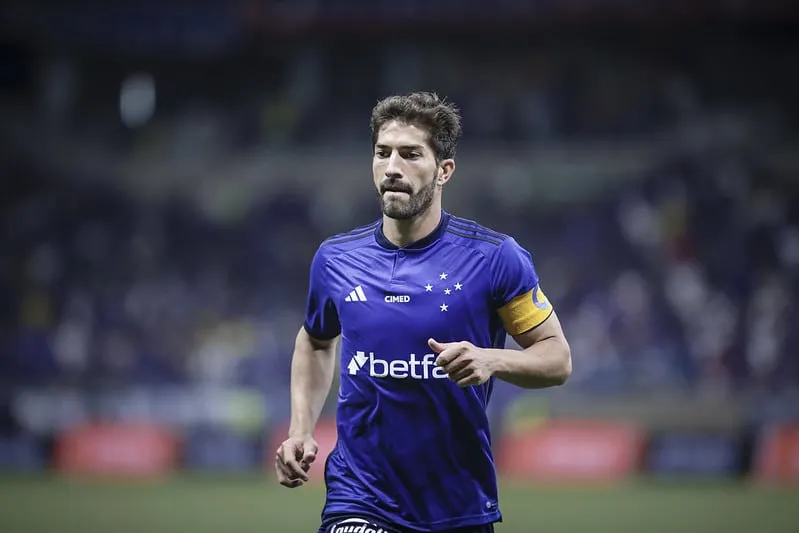 Lucas Silva, em Cruzeiro x Botafogo