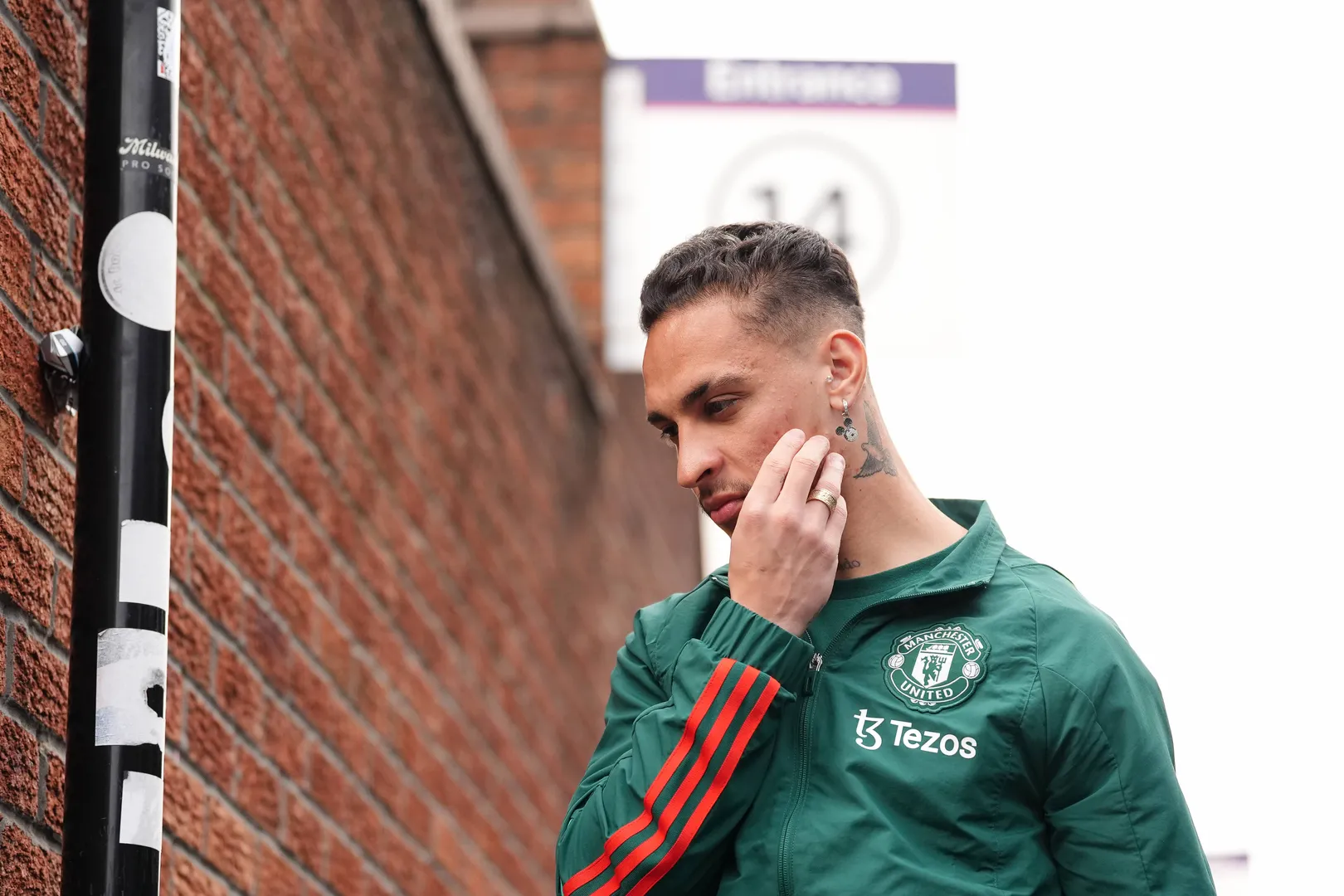 Antony tem futuro indefinido no Manchester United (Foto: Imago)