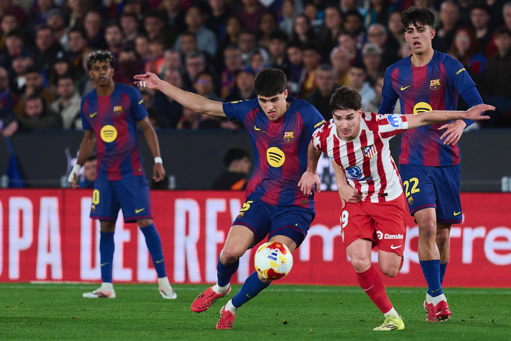 Atl&eacute;tico de Madrid e Barcelona pela Copa do Rei (Foto: IMAGO / Revierfoto)