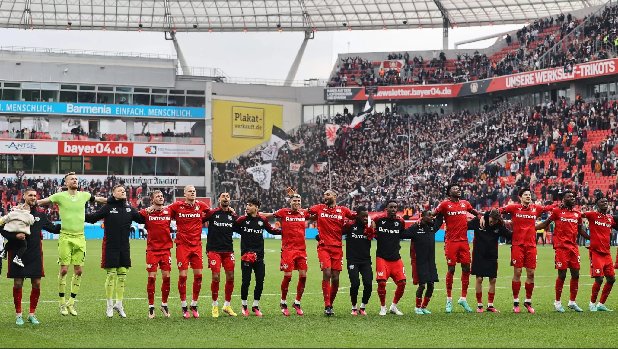 Com sete vit&oacute;rias seguidas, o Leverkusen iguala seu recorde e, quem diria, entra na zona das copas europeias