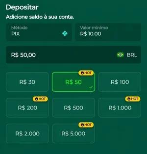 Todos os pagamentos da Lotogreen s&atilde;o feitos via Pix

