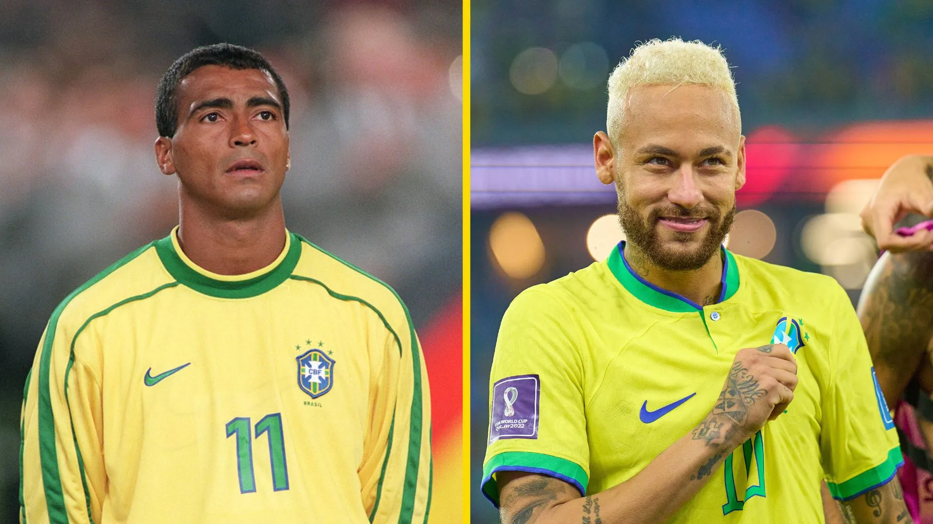 Rom&aacute;rio x Neymar: Como os n&uacute;meros desmistificam a compara&ccedil;&atilde;o entre os ciclos de 1998 e 2026