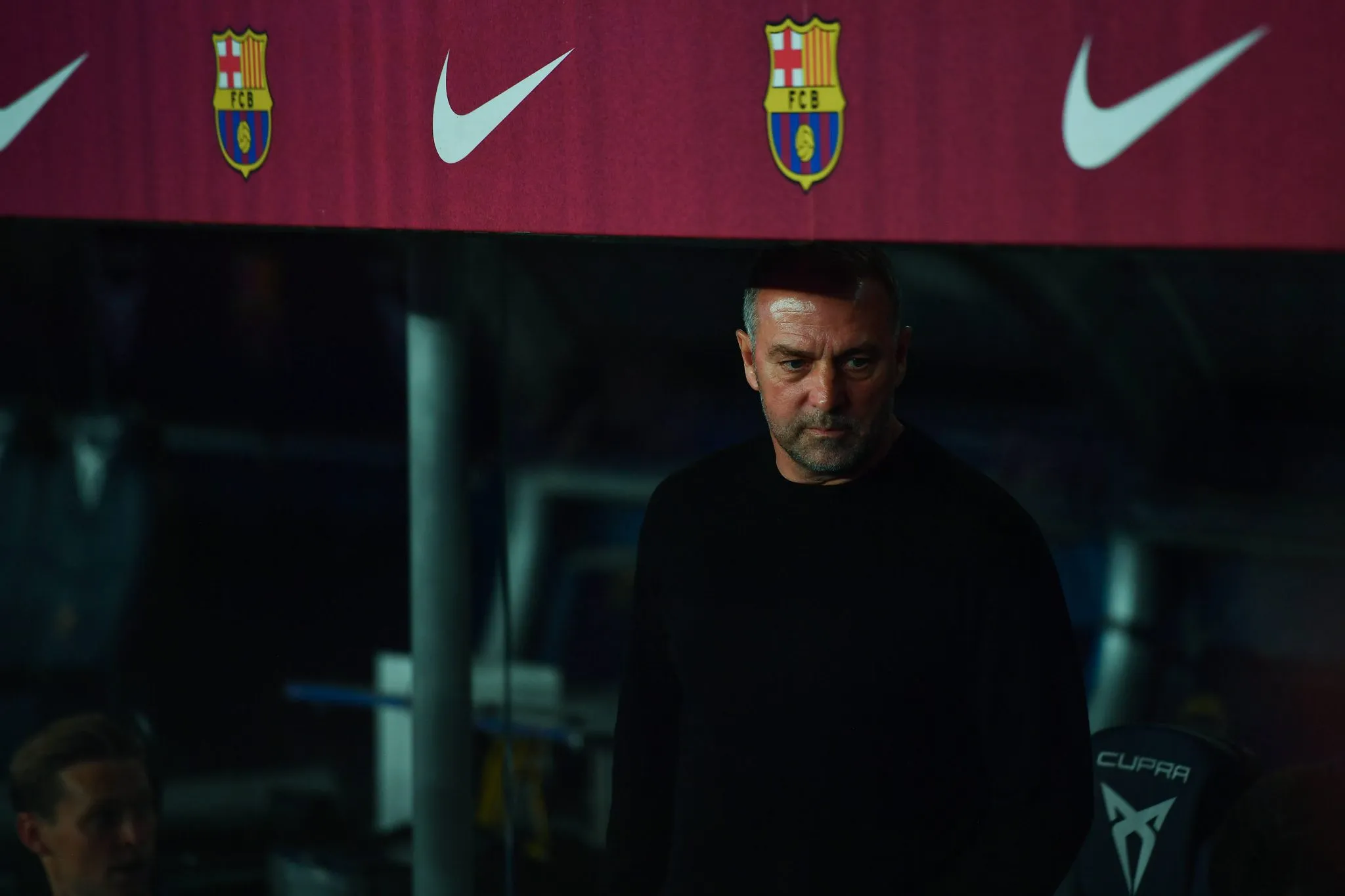 Hansi Flick, t&eacute;cnico do Barcelona