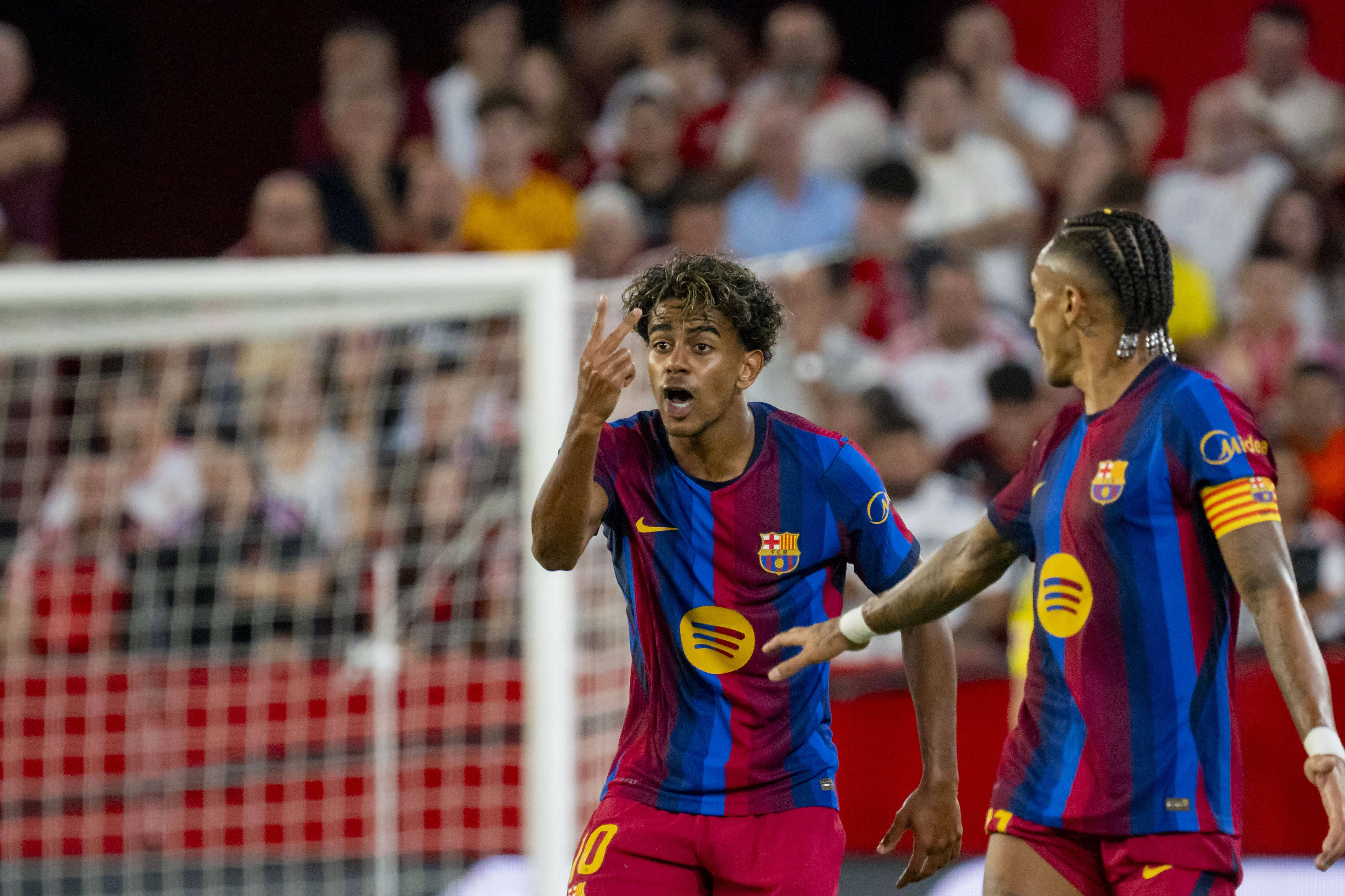 Yamal em a&ccedil;&atilde;o pelo Barcelona