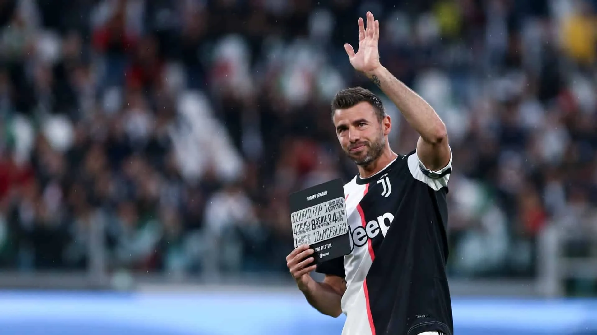 Parte inescap&aacute;vel de uma hist&oacute;ria vitoriosa, Barzagli se despediu da Juve com muitas rever&ecirc;ncias