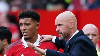Ten Hag faz afirma&ccedil;&atilde;o que pode mudar hist&oacute;ria de Sancho no Manchester United