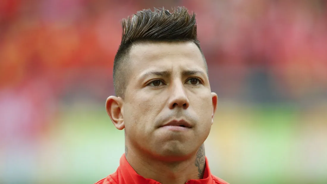 Leonardo Valencia, do Chile (Foto: Getty Images)