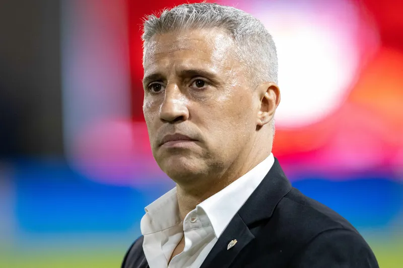 Hern&aacute;n Crespo, t&eacute;cnico do S&atilde;o Paulo