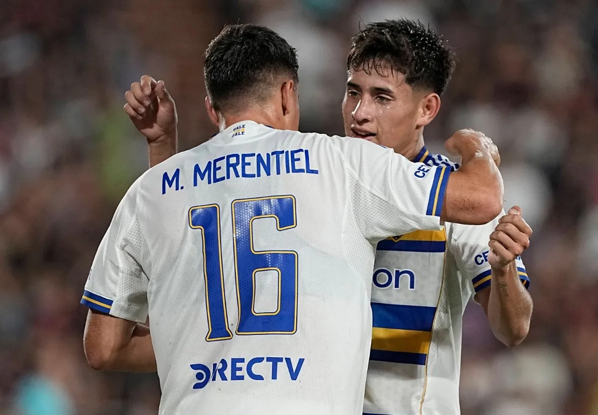 Aranda e Merentiel pelo Boca Juniors