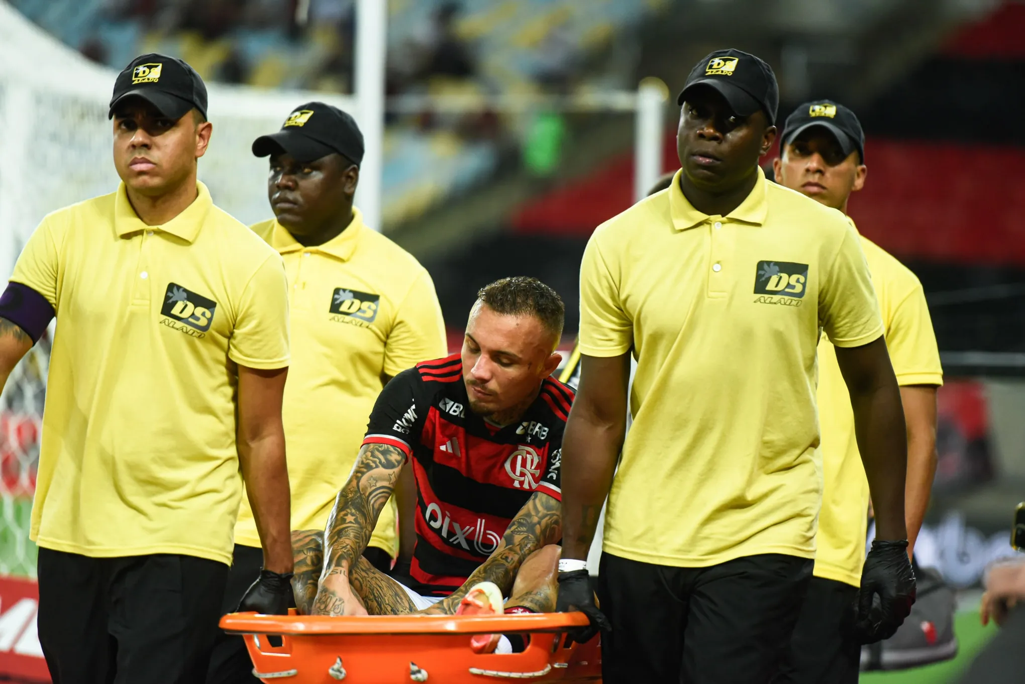 Cebolinha volta a sentir problema f&iacute;sico contra o Palmeiras, sua maior sina em 2024