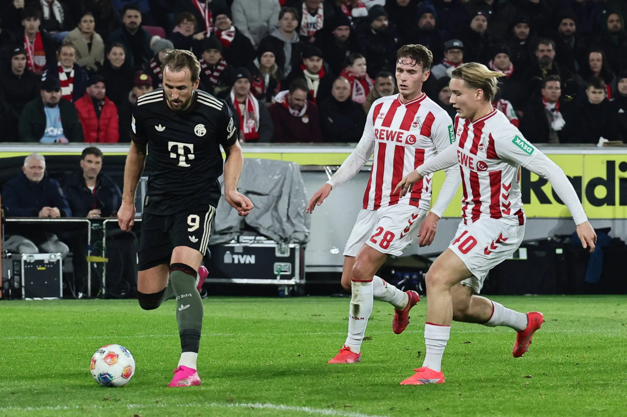 Harry Kane em atua&ccedil;&atilde;o pelo Bayern de Munique (Foto: Imago)