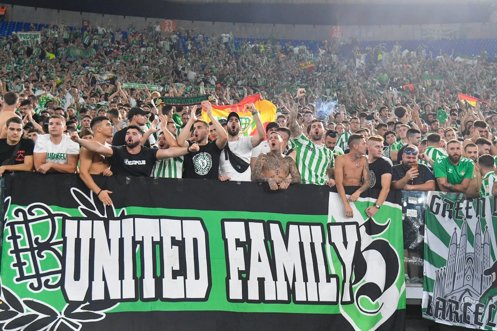 Autoridades espanholas tomam atitude contra torcedores que se enfrentaram antes de Betis x Osasuna