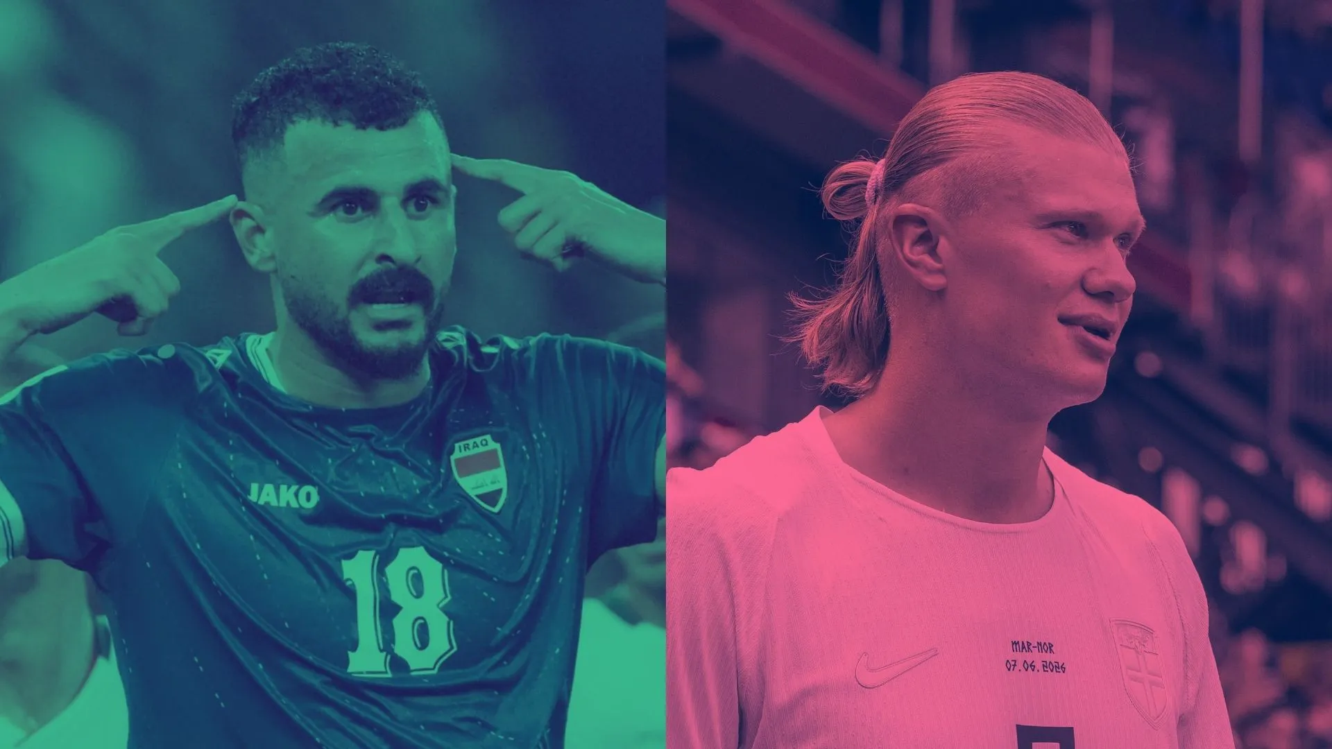 Iraque x Noruega AO VIVO: Siga a partida pela Copa do Mundo