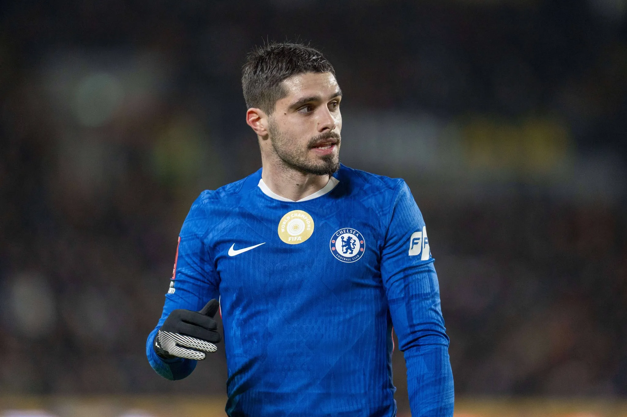 O português Pedro Neto em jogo do Chelsea