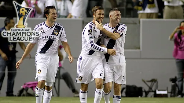 Beckham brilha na vit&oacute;ria do La Galaxy na Concachampions