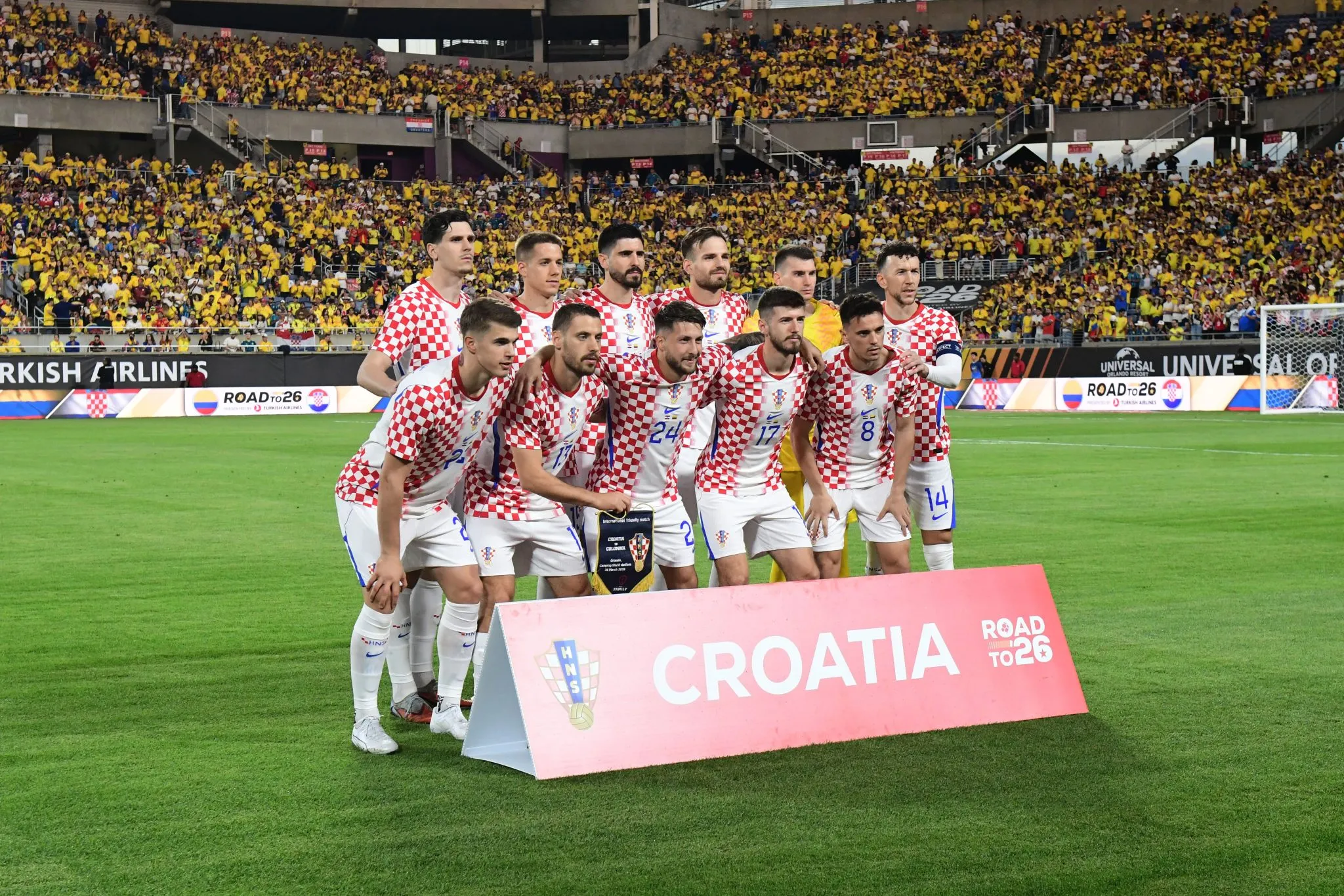 Cro&aacute;cia antes de amistoso da Data Fifa de mar&ccedil;o deste ano