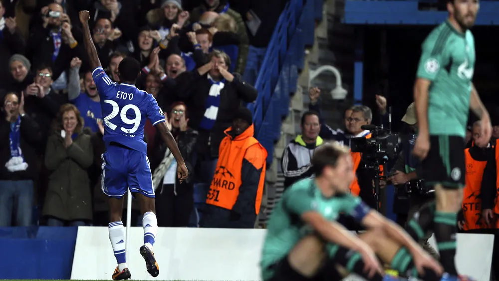 Samuel Eto'o: os dias de artilharia voltaram (AP Photo/Alastair Grant)