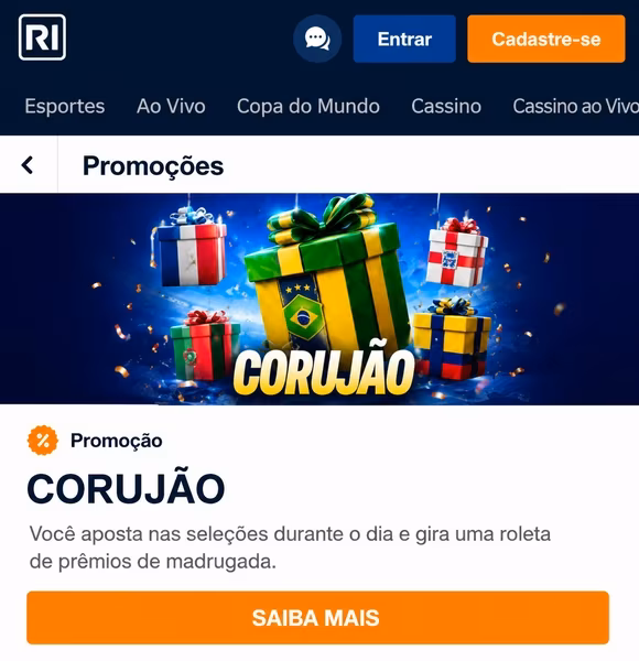 Promo&ccedil;&atilde;o "Coruj&atilde;o", da Rivalo