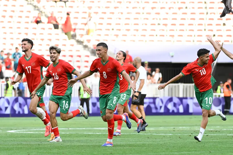 Foto: (IconSport) - Marrocos vence Iraque nas Olimp&iacute;adas