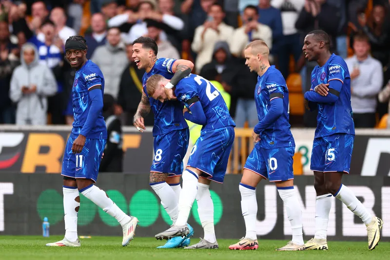 Chelsea vence o Wolverhampton pela 2&ordf; rodada da Premier League. Foto: Icon Sport