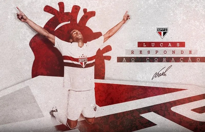 Lucas Moura est&aacute; de volta ap&oacute;s 11 anos e d&aacute; prova de amor pelo S&atilde;o Paulo