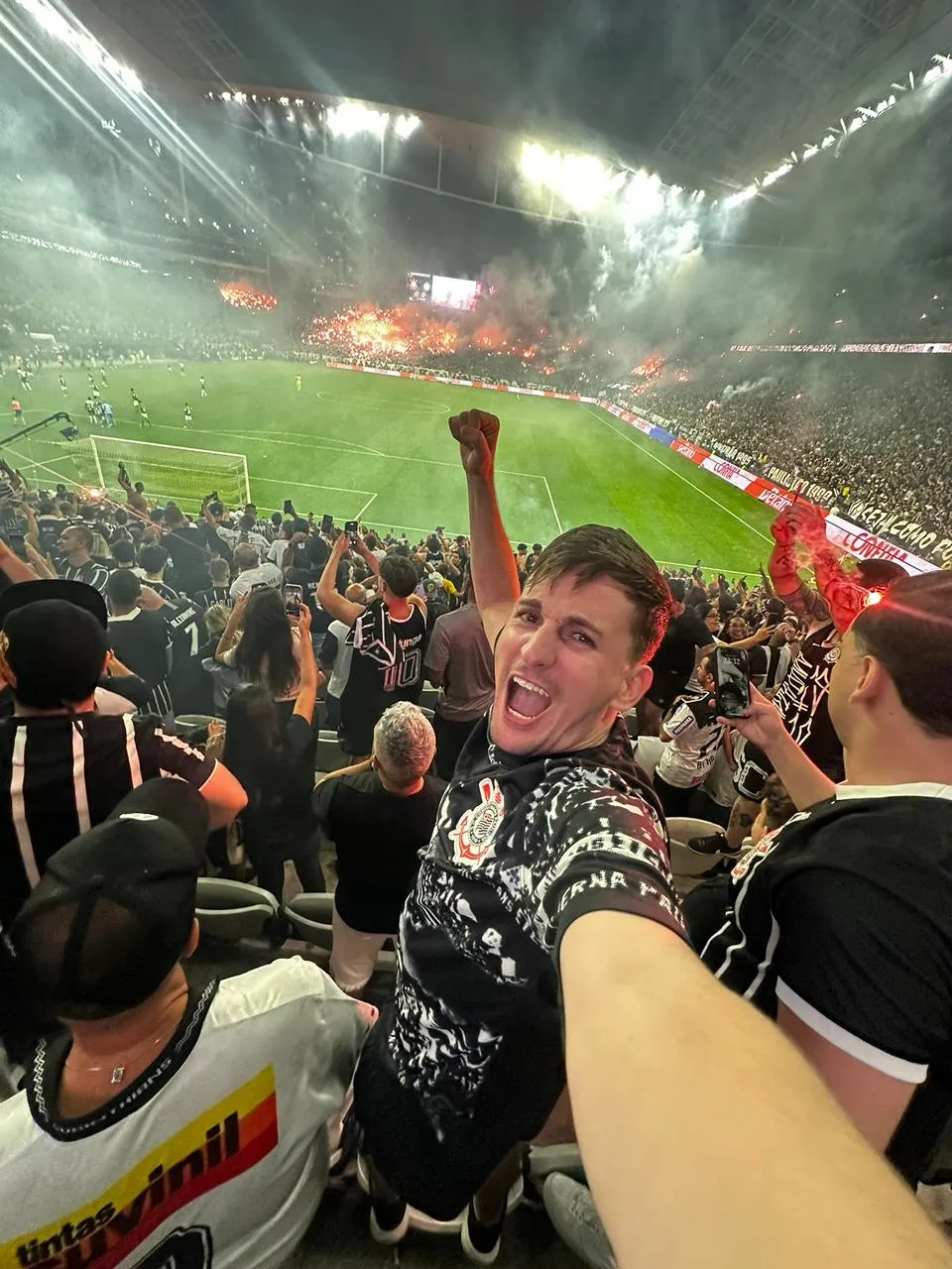 Caio Bachetta &eacute; torcedor do Corinthians