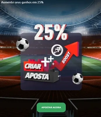 Captura de tela da oferta de aposta turbinada na Betano