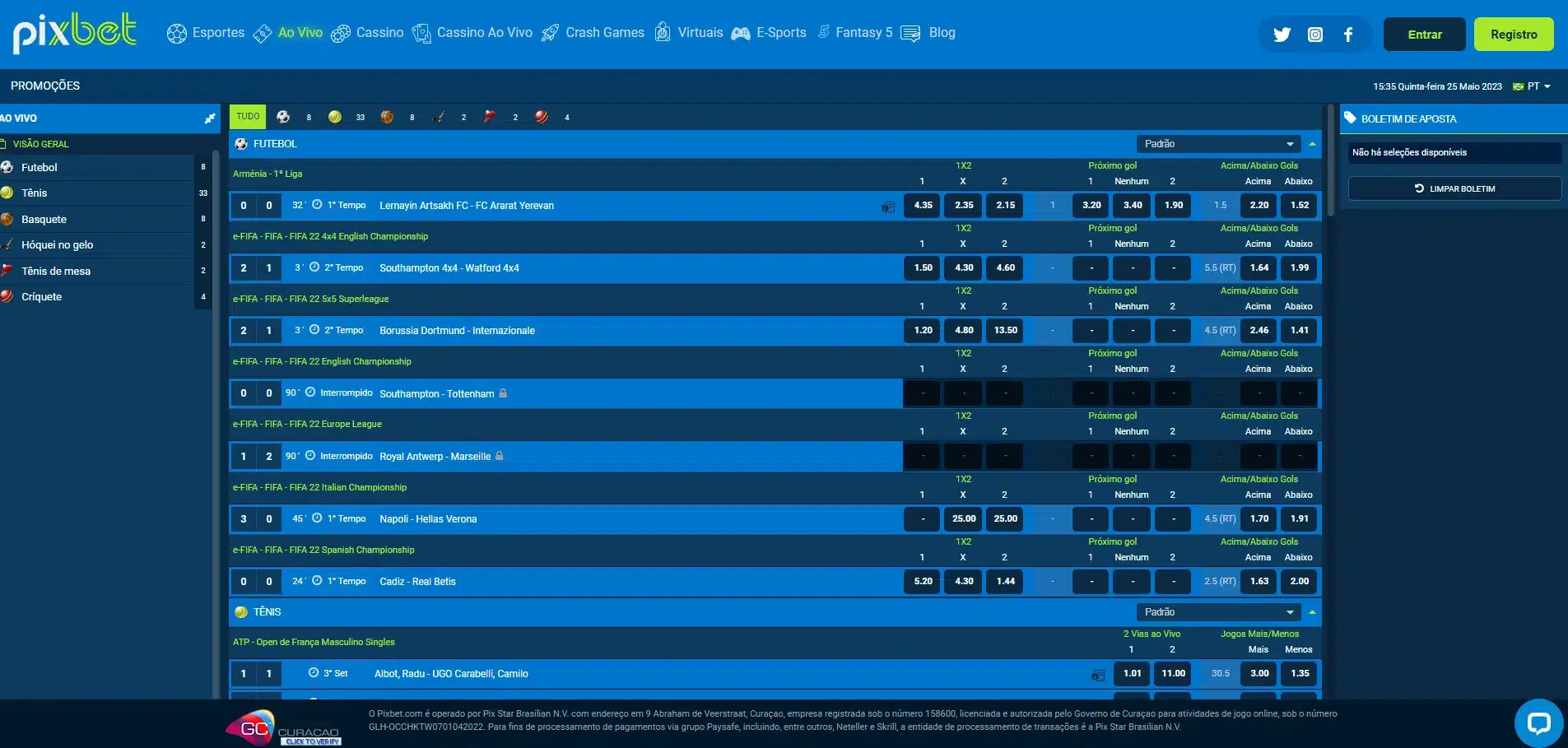 pixbet apostas futebol
