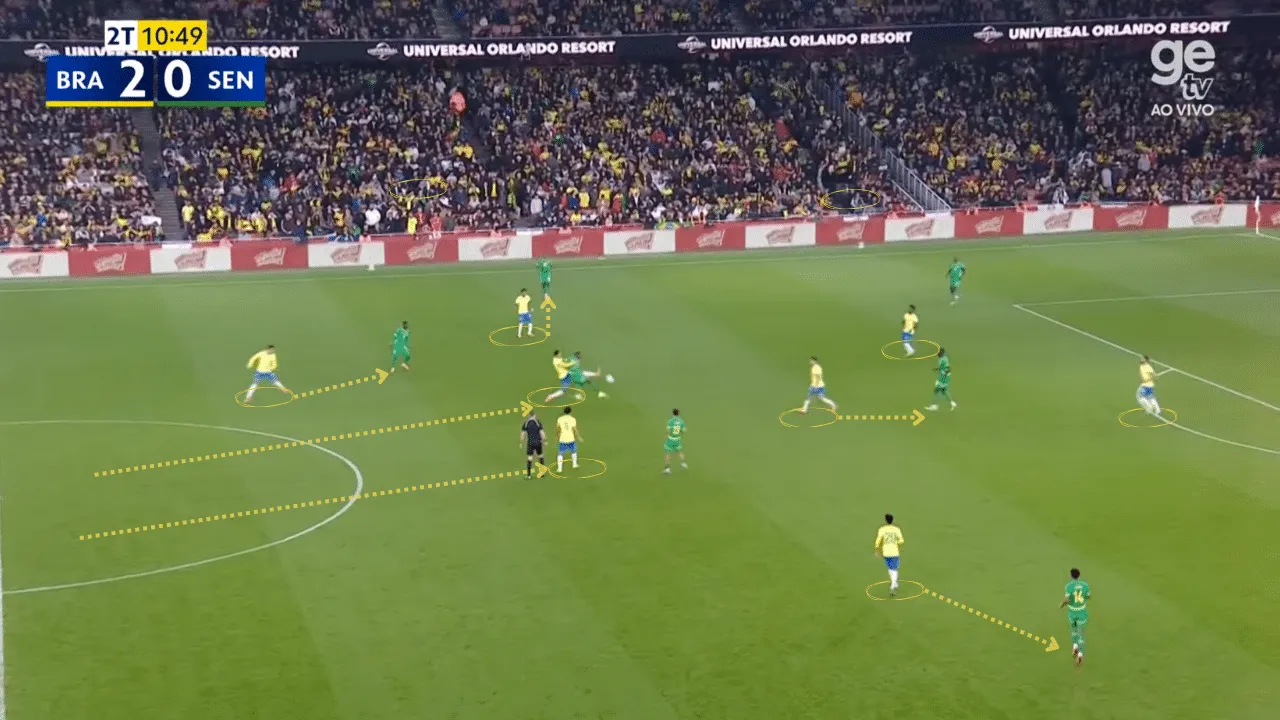 Marquinhos e Magalh&atilde;es perseguem seus opositores por dist&acirc;ncias muito longas