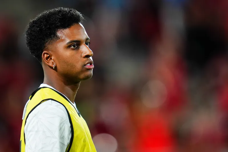 Rodrygo ficou de fora do Top-30 da Bola de Ouro 2024. Foto: Icon Sport