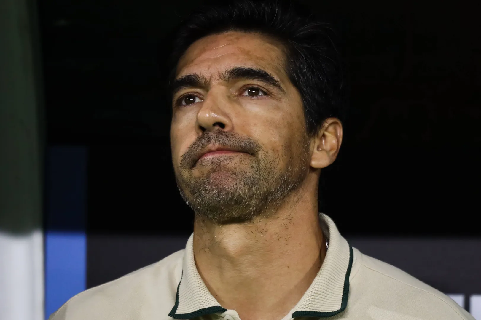 Abel Ferreira, treinador do Palmeiras, em jogo da Libertadores (Foto: Imago)