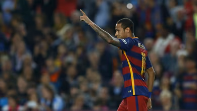 Toca pro pai: Com quatro gols e uma assist&ecirc;ncia, Neymar tomou conta do jogo na virada do Bar&ccedil;a