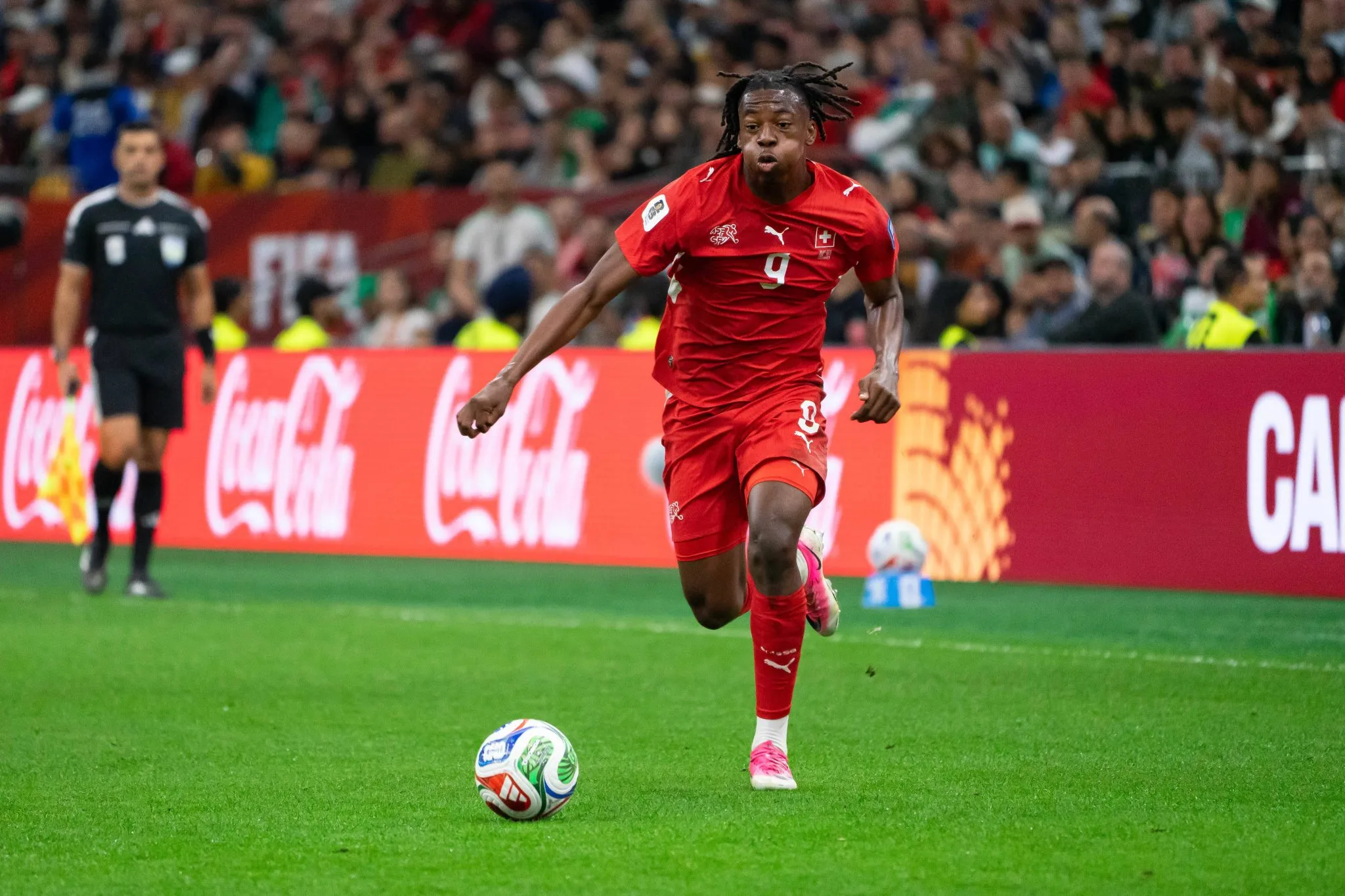 Manzambi em a&ccedil;&atilde;o pela sele&ccedil;&atilde;o su&iacute;&ccedil;a 
