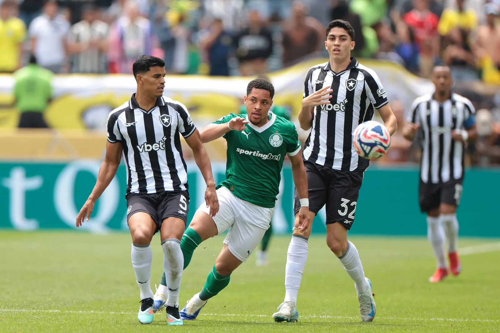 Palmeiras x Botafogo pelas oitavas de final do Mundial de Clubes Foto: (Imago)