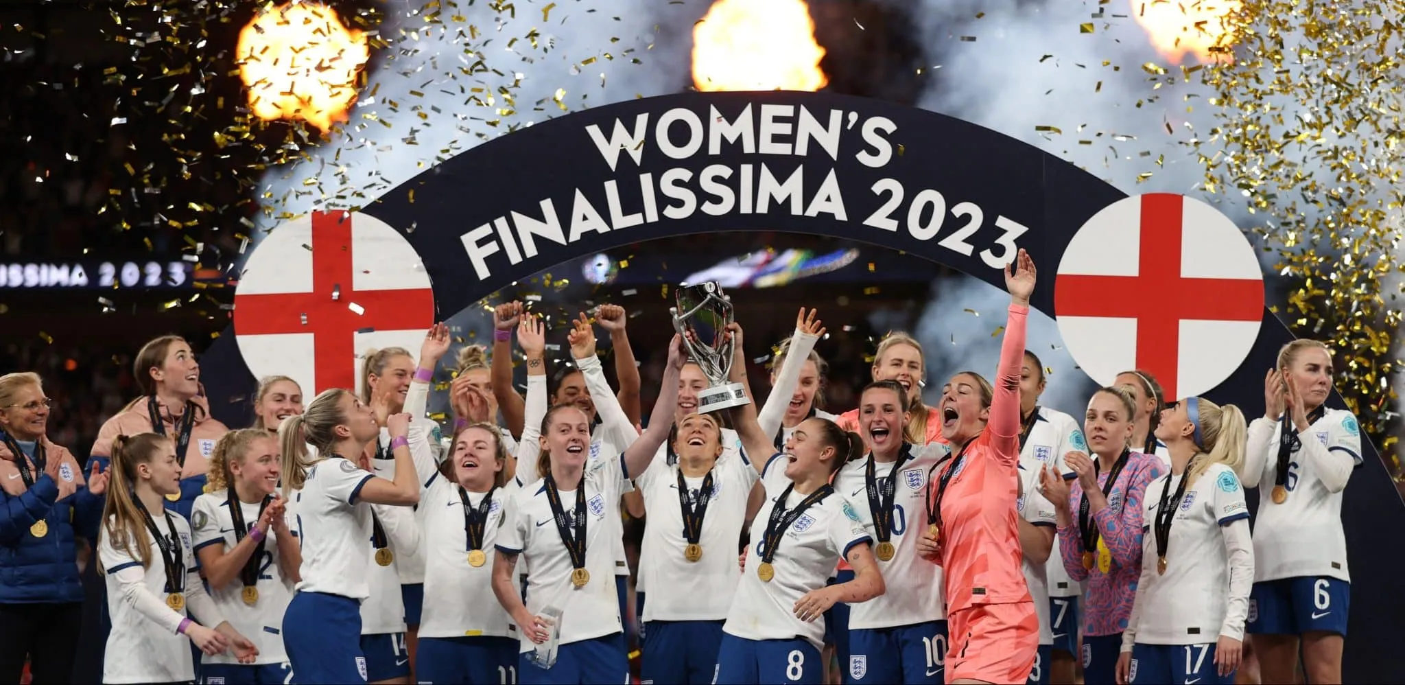 O Brasil teve &oacute;tima rea&ccedil;&atilde;o, mas a Inglaterra prevaleceu nos penais e comemorou a Final&iacute;ssima no lotado Wembley