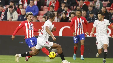 Sevilla mostra vontade, muita garra em campo, bate o Atl&eacute;tico de Madrid e vai fugindo da queda