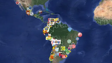 Todos os 214 clubes da hist&oacute;ria da Libertadores, de 1960 a 2020, em um mapa atualizado