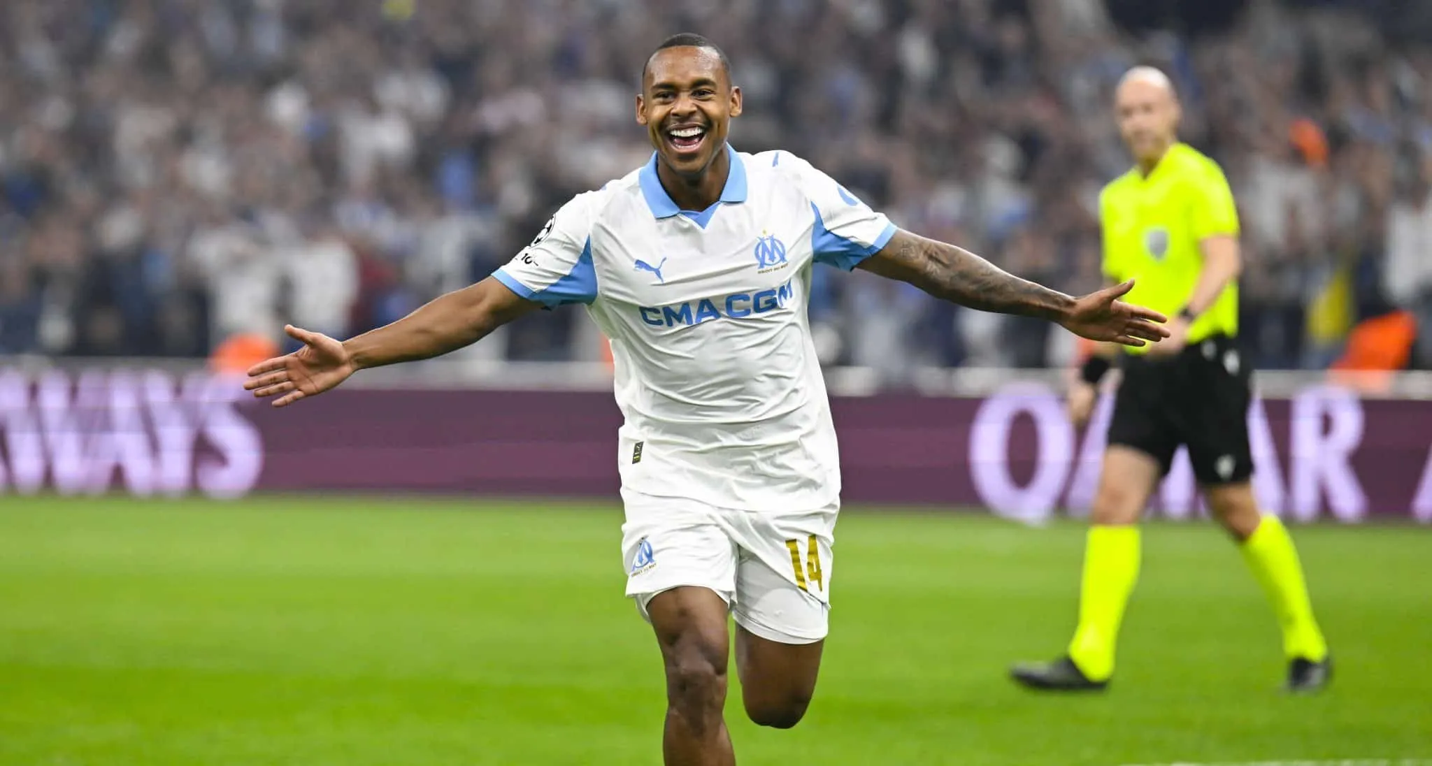 Igor Paix&atilde;o cumpre promessa, brilha em goleada e garante primeira vit&oacute;ria do Marseille