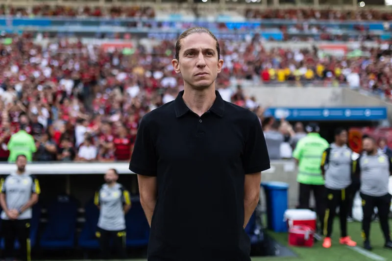 Filipe Lu&iacute;s, t&eacute;cnico do Flamengo