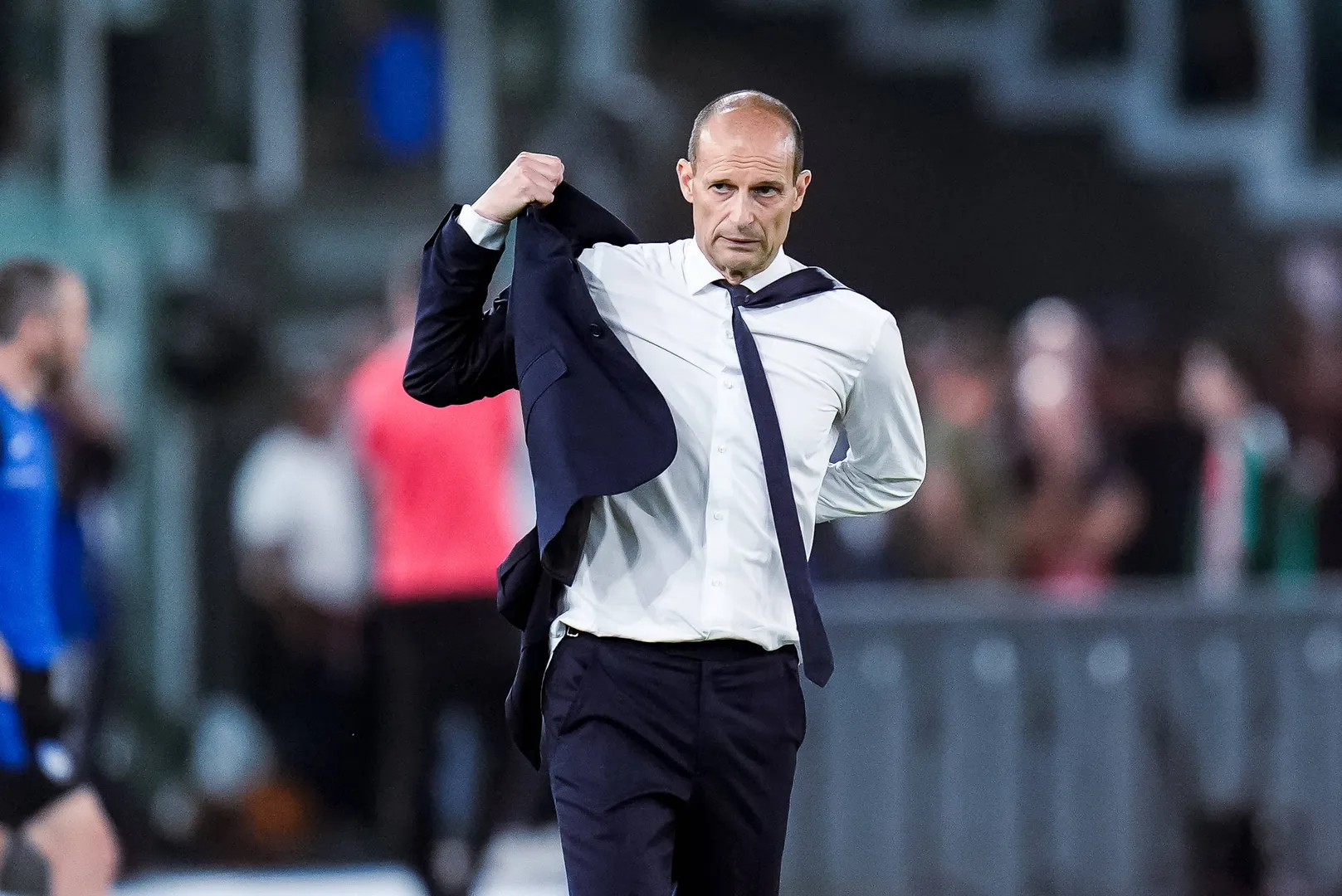 O t&eacute;cnico Massimiliano Allegri