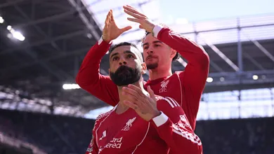 No &uacute;ltimo cl&aacute;ssico pelo Liverpool, Salah se coroa como rei e volta a ser carrasco do Everton