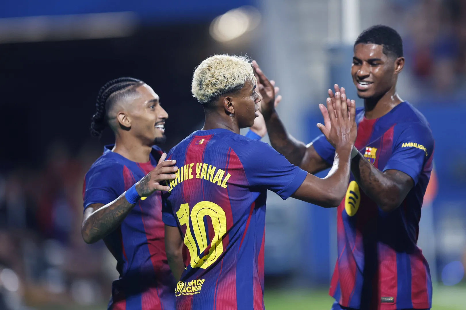 Joan Gamper Cup 2025 : FC Barcelona 5-0 Como 1907
