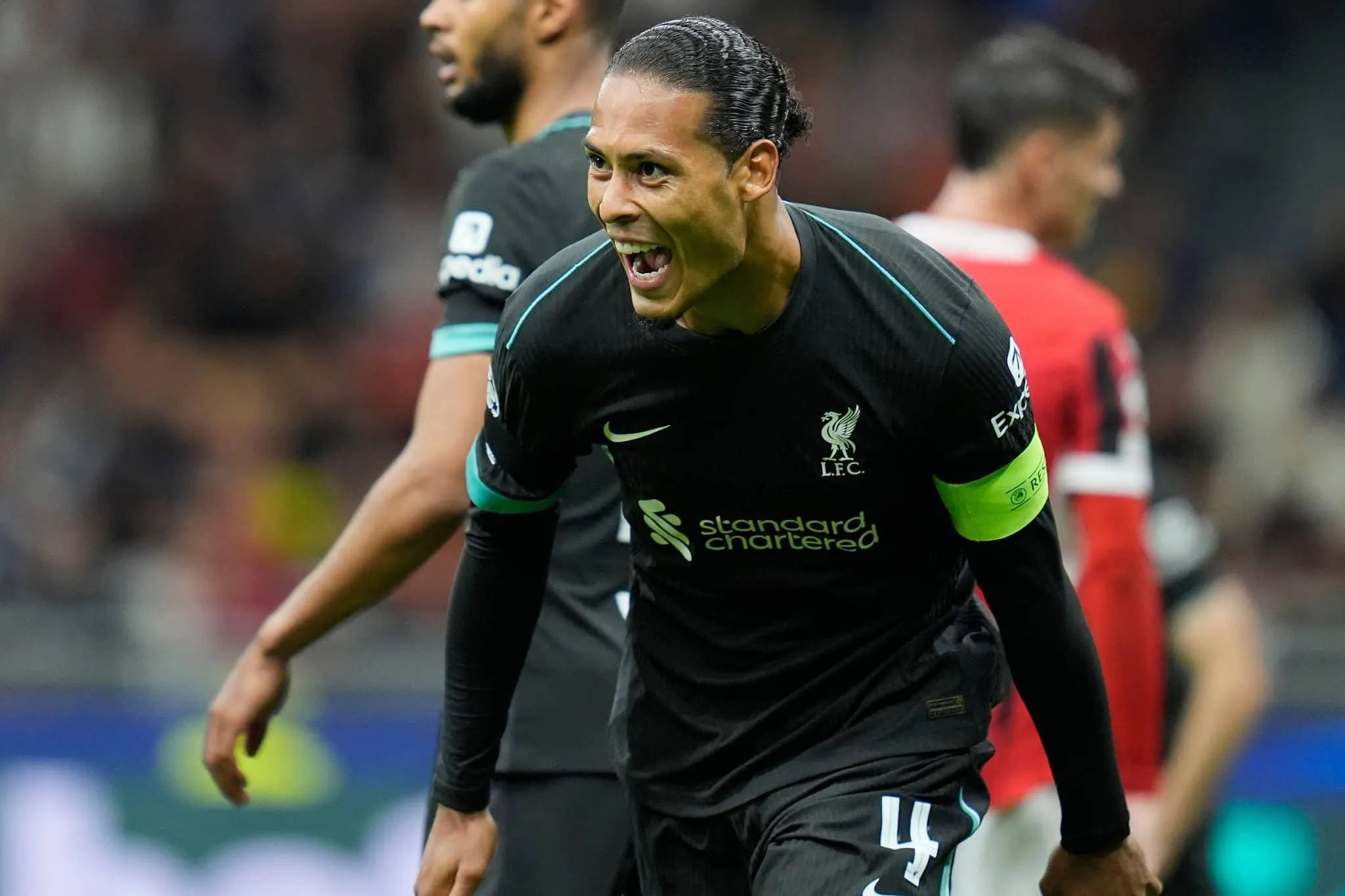 A mensagem de Van Dijk que ajudou o Liverpool a vencer o Milan