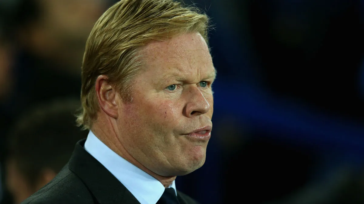 Sem dire&ccedil;&atilde;o, decepcionado e na zona de rebaixamento, Everton demite Koeman
