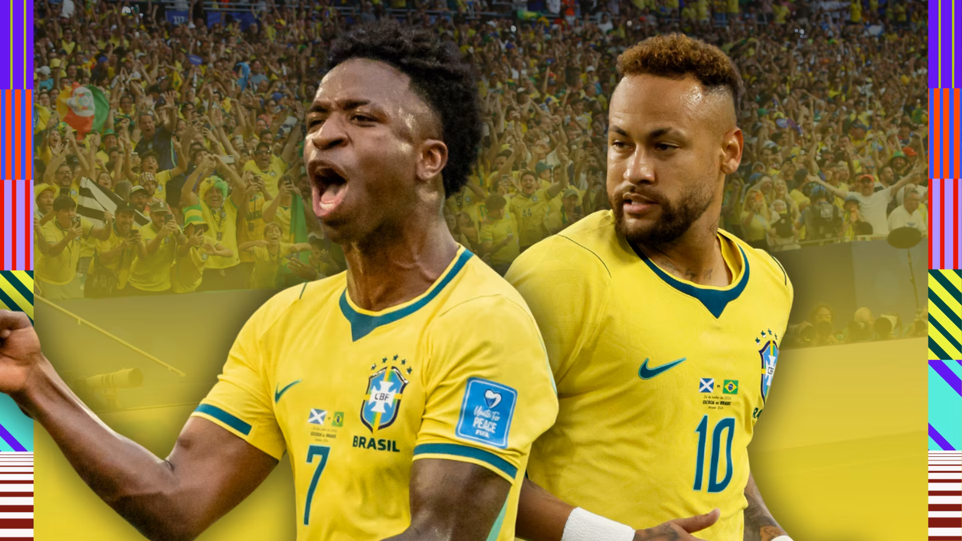 Vini Jr. brilha e Neymar volta: Veja as notas de Brasil 3 x 0 Esc&oacute;cia pela Copa do Mundo