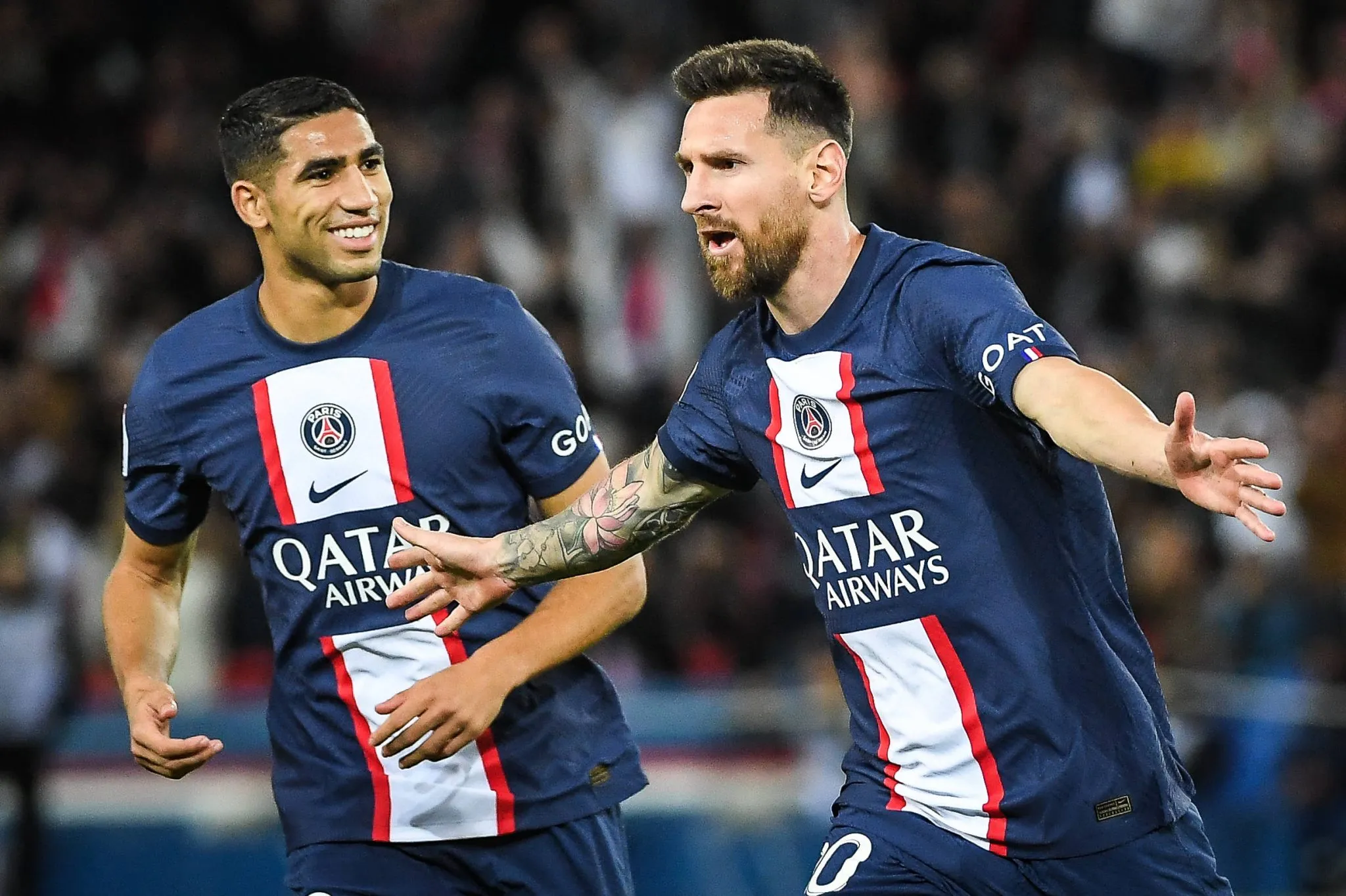 Hakimi: &lsquo;Quando Messi chegou, o projeto do PSG mudou. N&atilde;o estava me divertindo&rsquo;