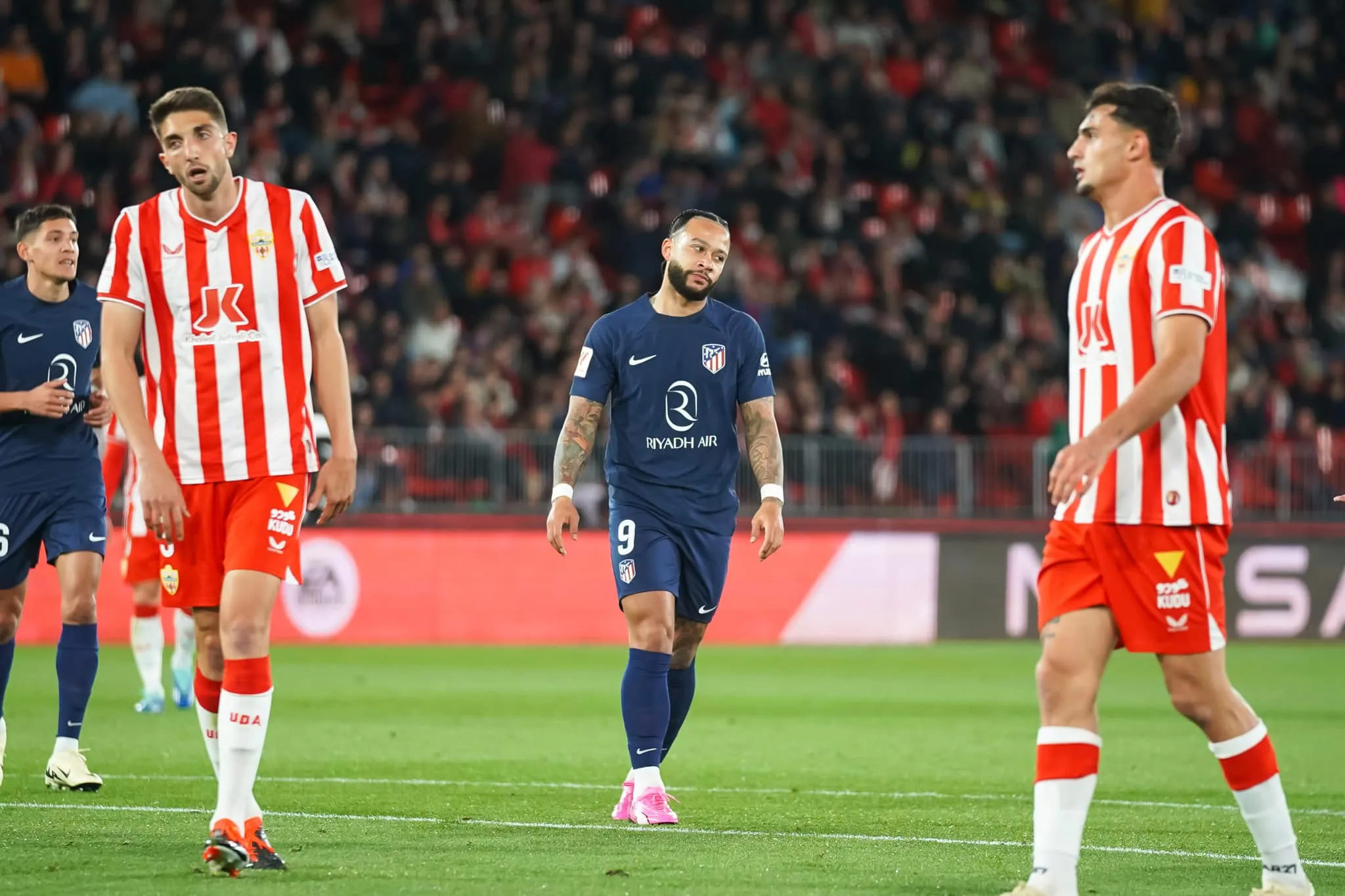O Atl&eacute;tico Madrid apresentou futebol sofr&iacute;vel e conseguiu a proeza de empatar com o lanterninha Almer&iacute;a