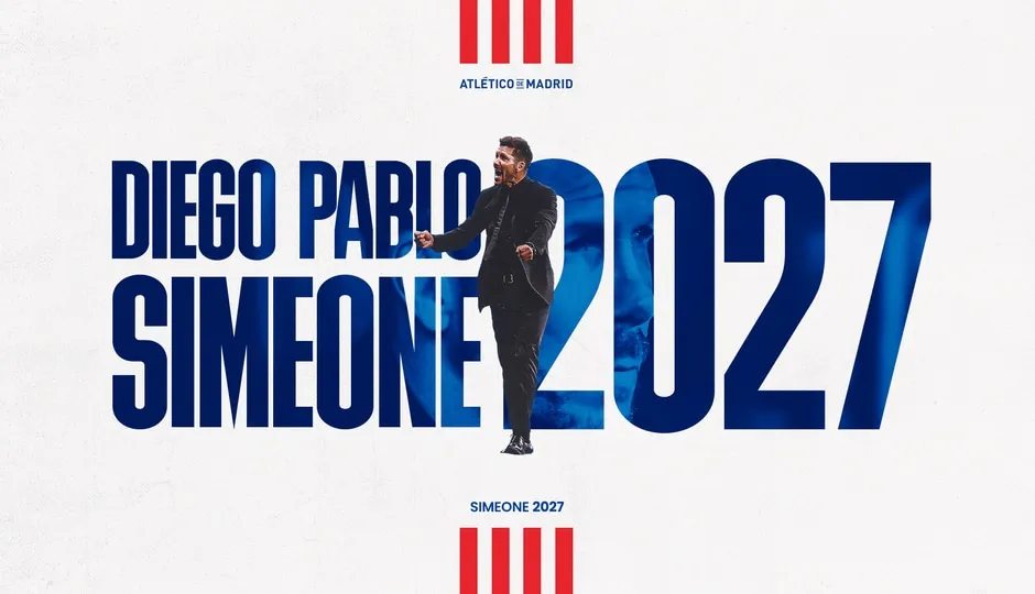 Simeone renova com o Atleti: um dos casamentos mais belos do futebol continua um sucesso